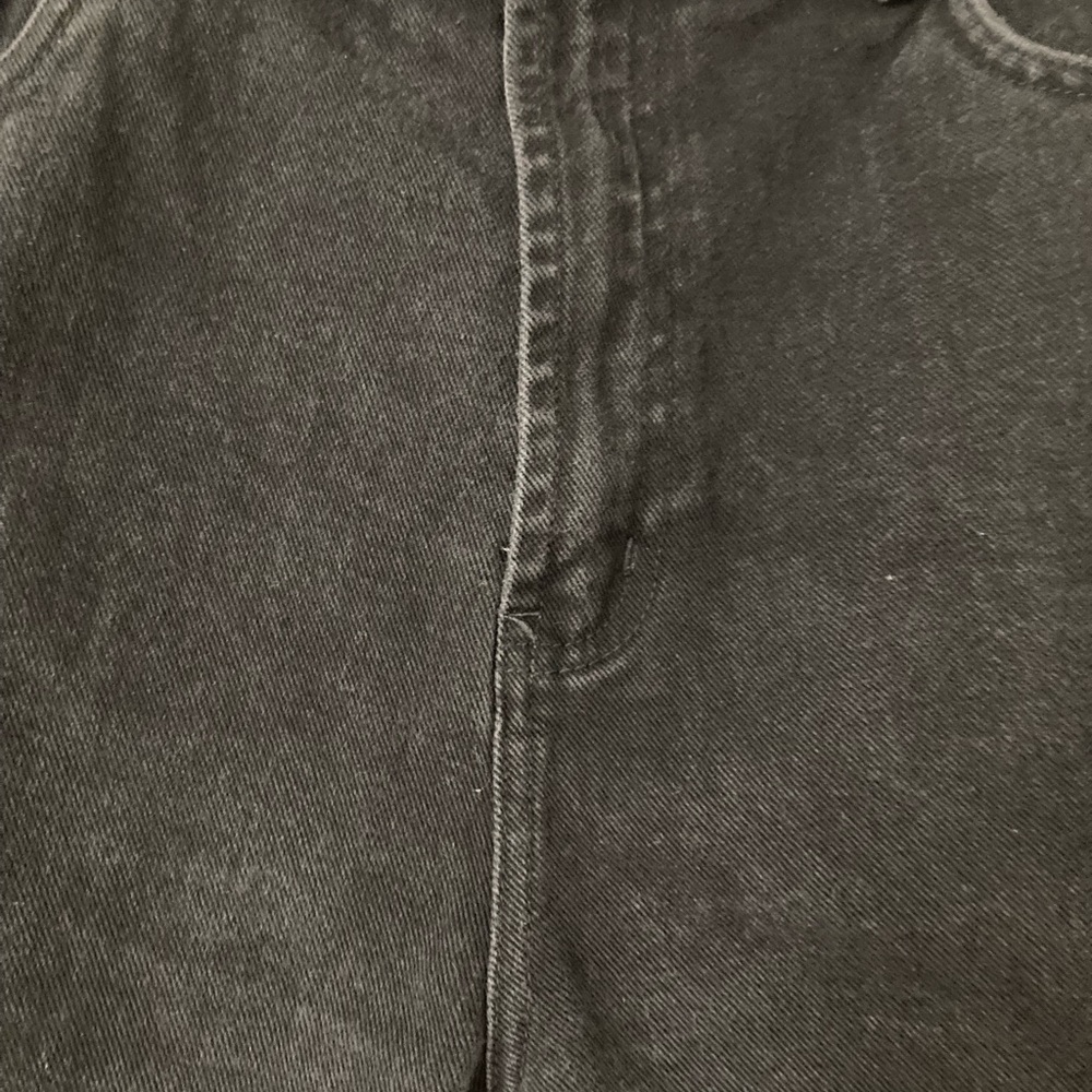 Tommy Hilfiger Black Jean Shorts Classic High-Waisted Design - Picture 7 of 11